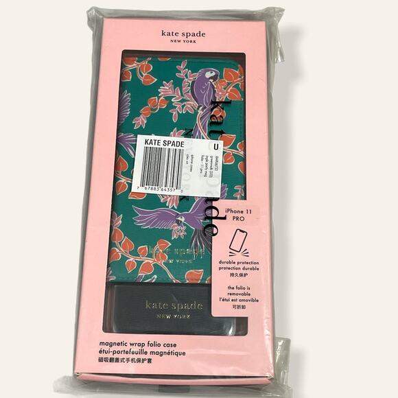 Kate Spade Wrap Folio Iphone 11 PRO Folio case - Picture 1 of 7